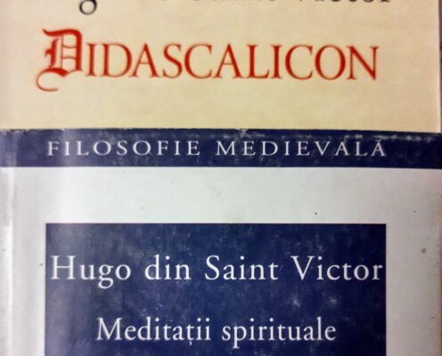 Meditație despre meditația lui Hugo de Saint Victor asupra meditației în ‚‚Meditații spirituale’’ și ‚‚Didascalicon’’